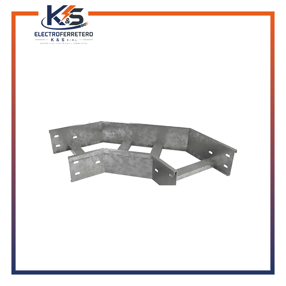 Curva Horizontal Escalerilla Esp. 1.2Mm, 1.5Mm